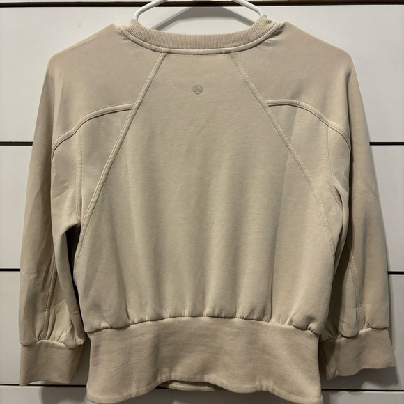 Lululemon Softstreme Ribbed-Hem Pullover
Natural Ivory NWOT - Picture 3 of 8